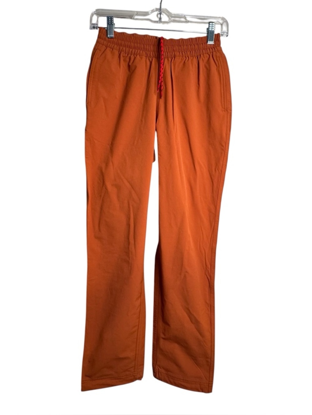 NWOT Topo Designs Mountain Boulder Pants Women’s Size XS Rust Orange Nylon E27